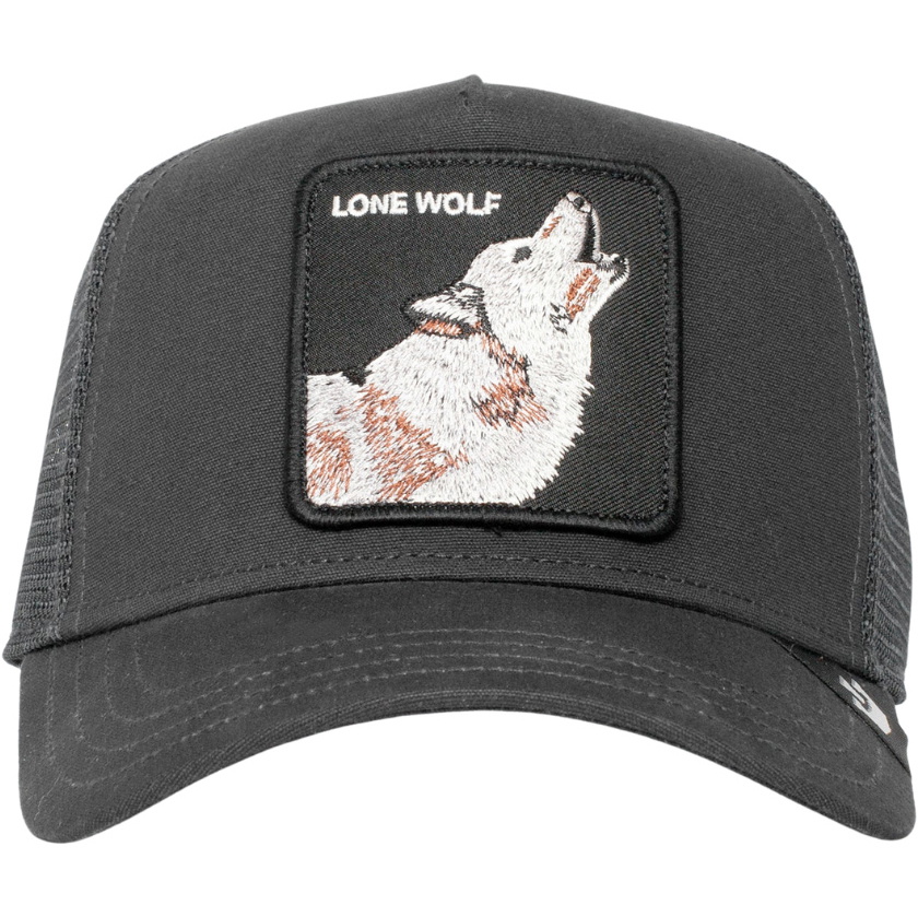 2026 Goorin Bros Lone Wolf Trucker 101-2449 - Black